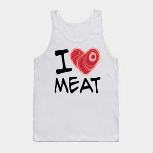 I Love Meat Tank Top